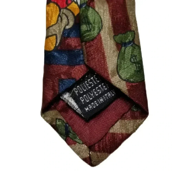 {Disney Mickey Unlimited} Men's Tie Scrooge McDuck - Picture 5 of 6